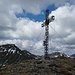 ...und das schöne Gipfelkreuz auf dem Hämmerkogel, links sieht man noch ein letztes Mal den Seckauer Zinken...