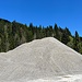 im Abstieg noch an diesem unbekannten Kreuzgipfel vorbeigekommen - wollte noch die bröselige Südrinne probieren, habs dann sein lassen