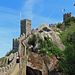 Unterwegs auf der Mauer vom "Castelo dos Mouros".