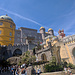 Ankunft beim farbenprächtigen "Palácio Nacional de Pena".