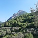 Ein erster Blick auf den Südwestgrat des Monte Castello di Gaino