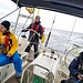 Segeln bei recht kühler Witterung 