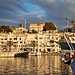 Mao (Mahon), die Hauptstadt von Menorca in der Morgensonne