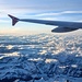 Flug über die Schweizer Alpen nach Cagliari