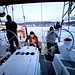 Ablegen in der Marina di Capitana in Cagliari am Samstagmorgen in der Früh
