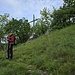 In pochi minuti siamo al Monte Croce