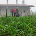 Ecco lo striminzito gruppo al Monte San Giorgio