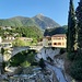 Ausgangspunkt der Tour ist die Ponte Vecchio in Toscolano. Links neben der Brücke gibt es übrigens einen ausgezeichneten Cappuccino