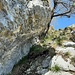 Kurzes Kriechband in der Gipfelwand