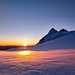 Sonnenaufgang am Clariden