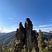 Felsnadel am Steig zum Hirschtalsattel 