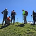 Vetta Monte Pilastro, segnalato da una palina