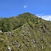 Sguardo indietro verso il Monte Croce