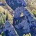 Zoom sulla Porta di Prada ed il sentiero che prosegue verso il rifugio Bietti