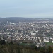 die Sicht vom Antennenturm auf die Stadt Schaffhausen