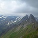 Der Säntis auch bereits in Wolken