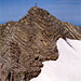 1994 - Der interessant strukturierte Gipfel der Roten Wand vom Mittelgipfel (Jungferngipfel) aus betrachtet.