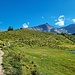 Hier oben beim Col de Voré ist es richtig windig.