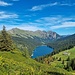 Und zum ersten Mal öffnet sich die Sicht auf den Arnensee.