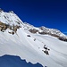 Auf der Cresta dal Caral über dem Cambrenagletscher