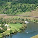 Blick von der Marienburg auf den Pündericher Viadukt
