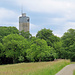 Rückblick zum Wasserturm Baldegg.