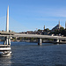 TAG 1 (15.5.) - İstanbul:<br /><br />Die Metrobrücke über den Haliç vom Stadtteil Beyoğlu hinüber nach Eminönü.