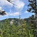 am Gipfel Durchblick zum Schattlahnerkopf