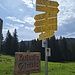 Abzweigung Sulzner Kaser