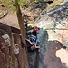 Er beginnt mit einer kurzen, steilen Blockklamm, aus der man...