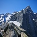 La vetta, con vista sul nodo del Ligoncio