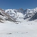 Blick voraus Richtung Oberaarhorn 