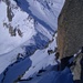 Fussaufstieg mit aufgebundenen Skis auf den Lochberg