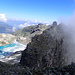 Blick vom Gipfel zum Wildsee