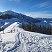 Sicht zurück zur Gummenalp