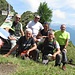 Foto di gruppo dell’escursione di oggi. Da sx: Roberto, Gimmy, Gigi, Giorgio, Giordano, Imerio.