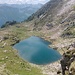 Ed ecco comparire il Lago di Bernasca e l’omonimo rifugio, situato poco più in basso.
