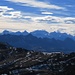 Blick über die Wasserfallenegg zum Niesengrat und den Berner Alpen.