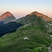 Passo Sella in der Abenddämmerung