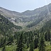 Val Cansgell da poco sopra le baite di Cansgell