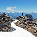 Ankunft auf dem Pizzo Campo Tencia. Es ist der 110-teste 3000er von TeamMoomin!!! Und mein 89. 3000er :-)