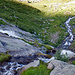 Am grossen Wasserfall unterhalb der Hütte. 