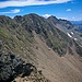 Il settore sommitale delle Cime di Caronella e il M. Torena ( si noti in basso a destra il punto di passaggio più comodo per il Passo Grasso di Pila)
