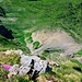 Tiefblick vom Alvier-Südostgipfel