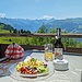 besten zu empfehlen, garnierter Käsesalat mit rezenten Appenzeller Käse, hat super geschmeckt.