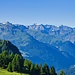 Weitsicht zum Ringelspitz Massiv