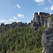 Blick zur Bastei