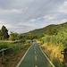 sulla pista ciclopedonale dopo Cuveglio