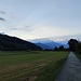 sulla pista ciclopedonale, verso Germignaga