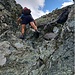 Uno dei punti dove usare le mani verso la cima, nulla di che.